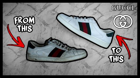 keep gucci sneakers clean|how to clean Gucci sneakers.